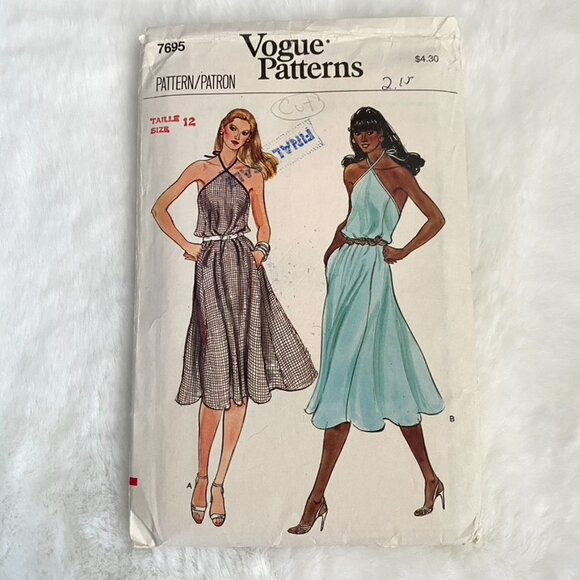 2 Vogue Sewing Patterns - Picture 4 of 5